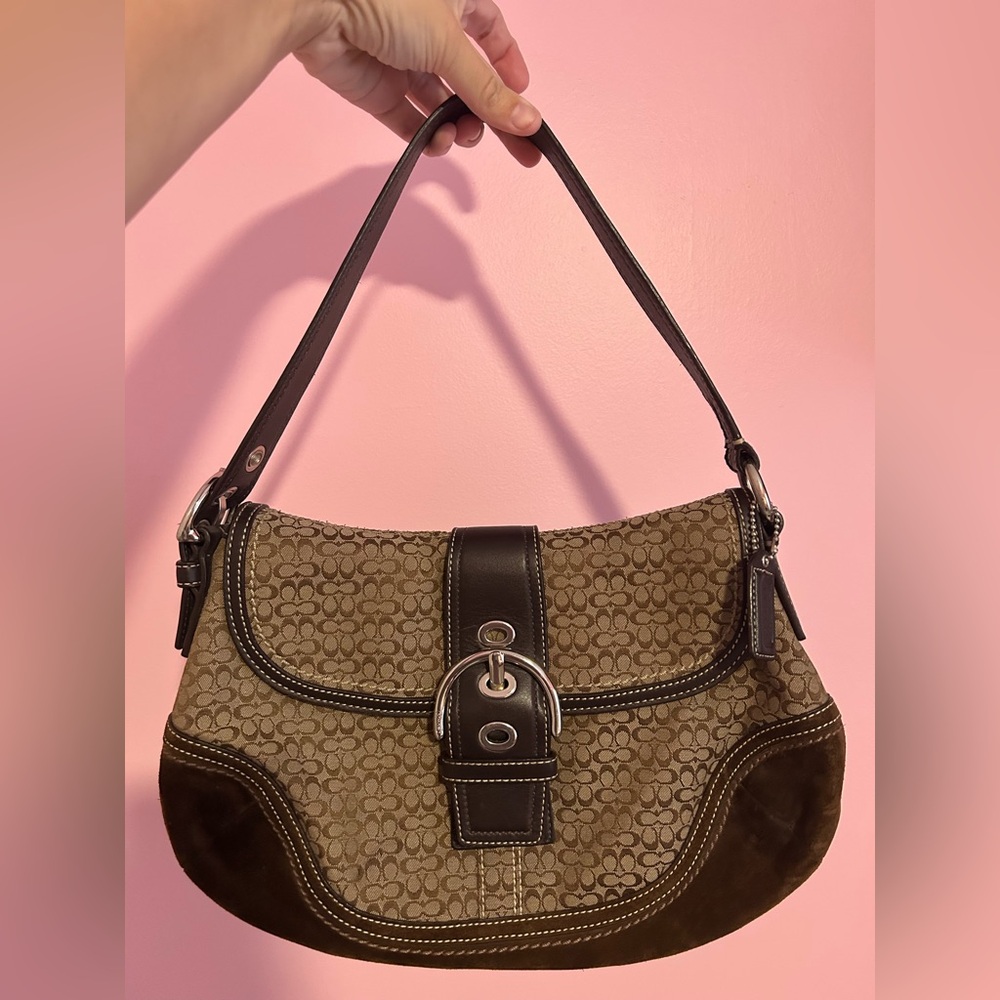 Vintage/Y2K Large Coach SoHo Bag